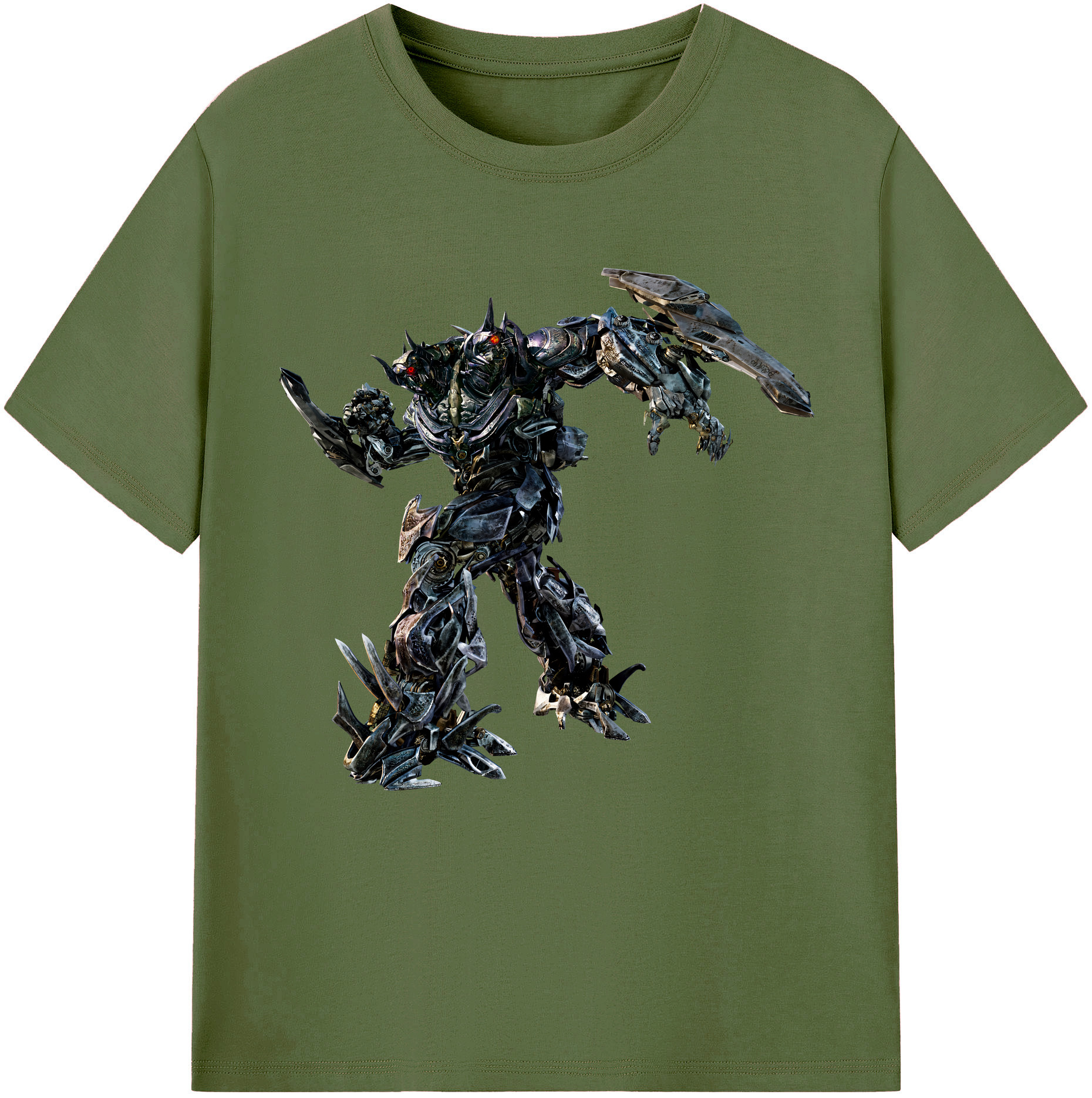 （画像用） Transformers トランスフォーマー 綿100％半袖Tシャツ（フロントプリント）